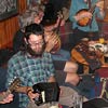 Muziek maken in een Ierse Pub in Hobart
