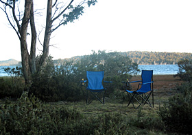 Onze uitklapbare campingstoeltjes
