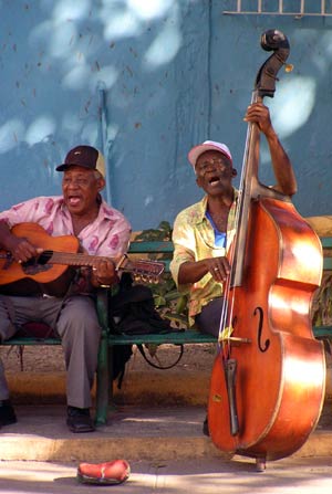Muzikanten in Santiago de Cuba