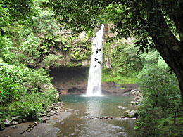 The Bouma waterfalls