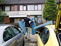 Zeulen met de kussens